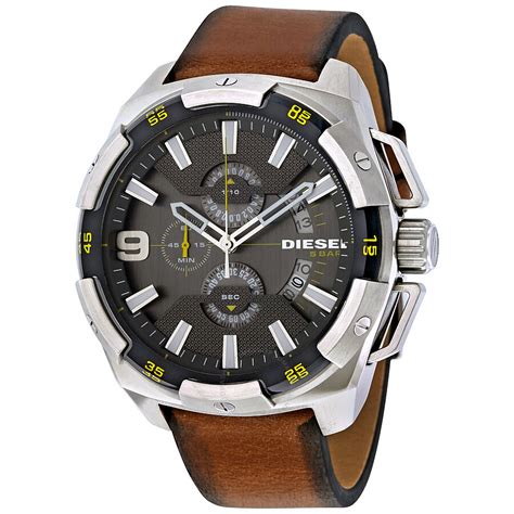 men's diesel chronograph watch.
